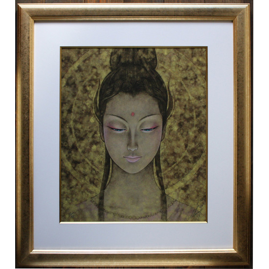 鶴田一郎「BOSATSU I」ジークレー版画