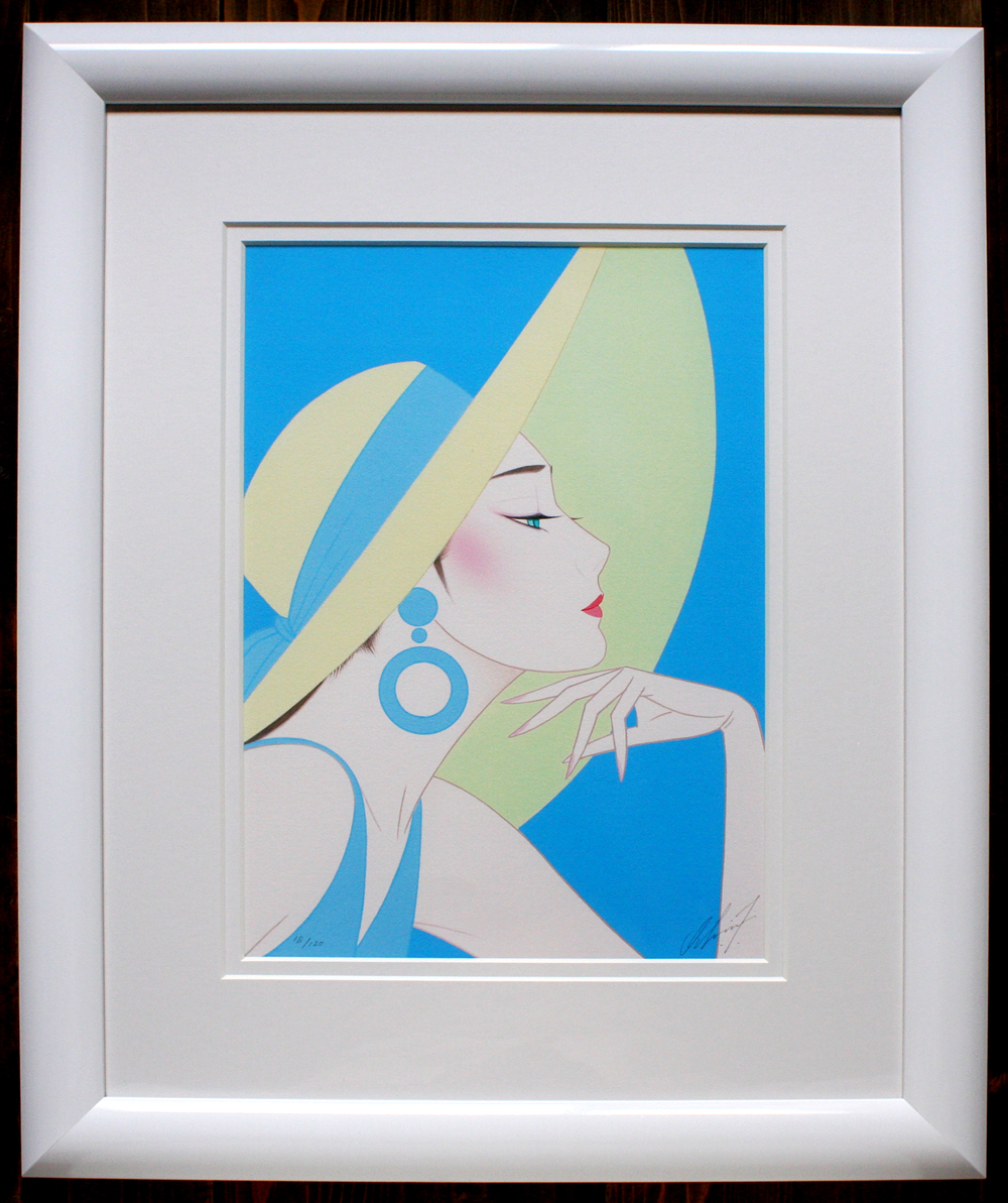 鶴田一郎「A Maiden Voyage ~処女航海~」ジークレー版画