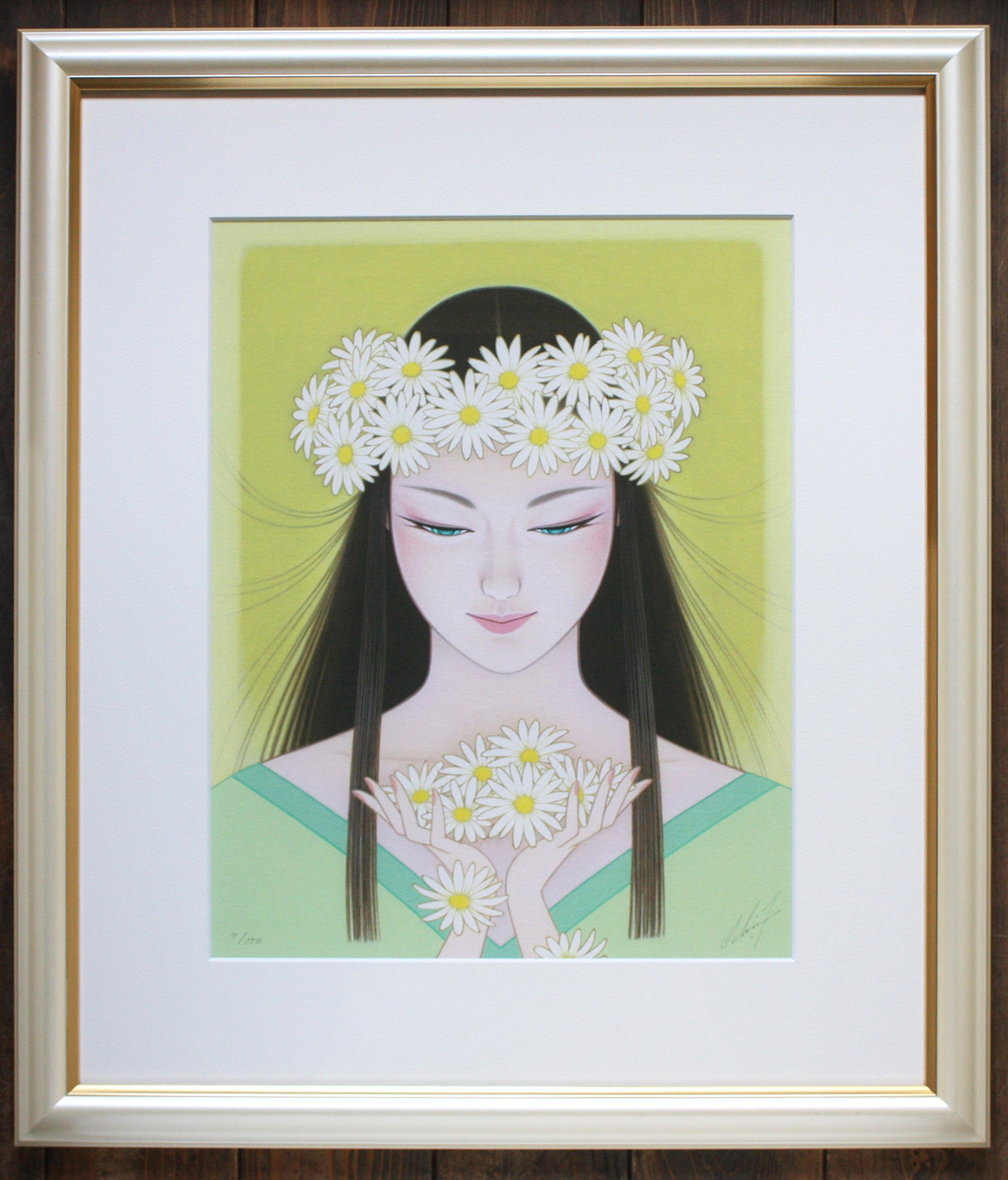 鶴田一郎「あなたへ」ジークレー版画