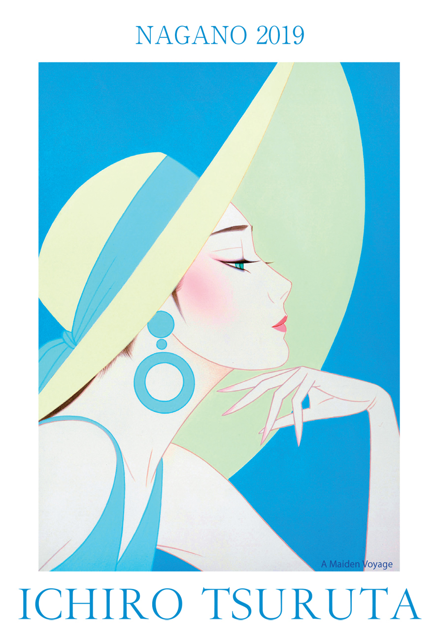 鶴田一郎・美人画展  in 長野 7/12-7/15 終了